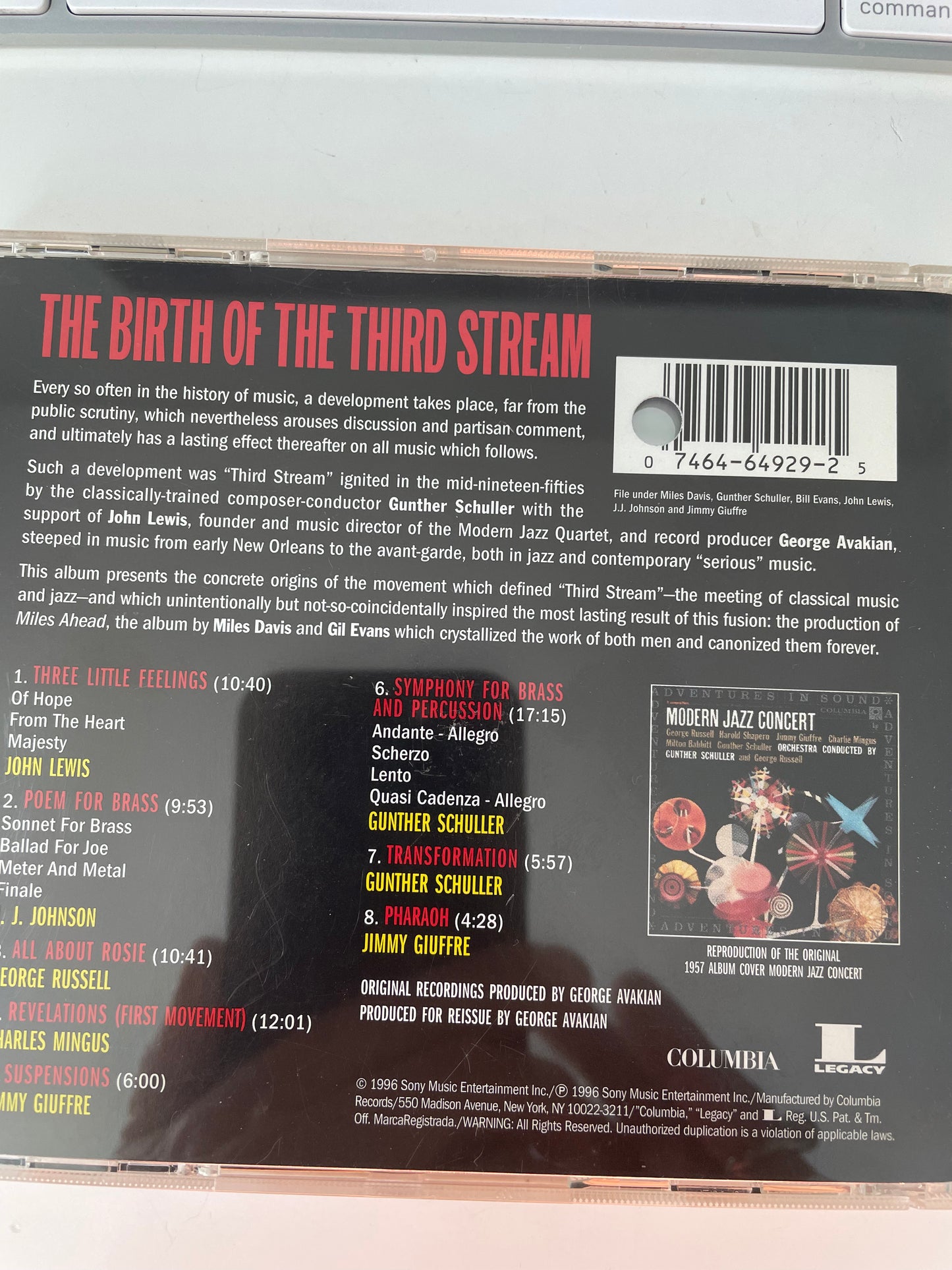 "THE BIRTH OF THE THIRD STREAM" $11.99+ SHIPPING $5.00