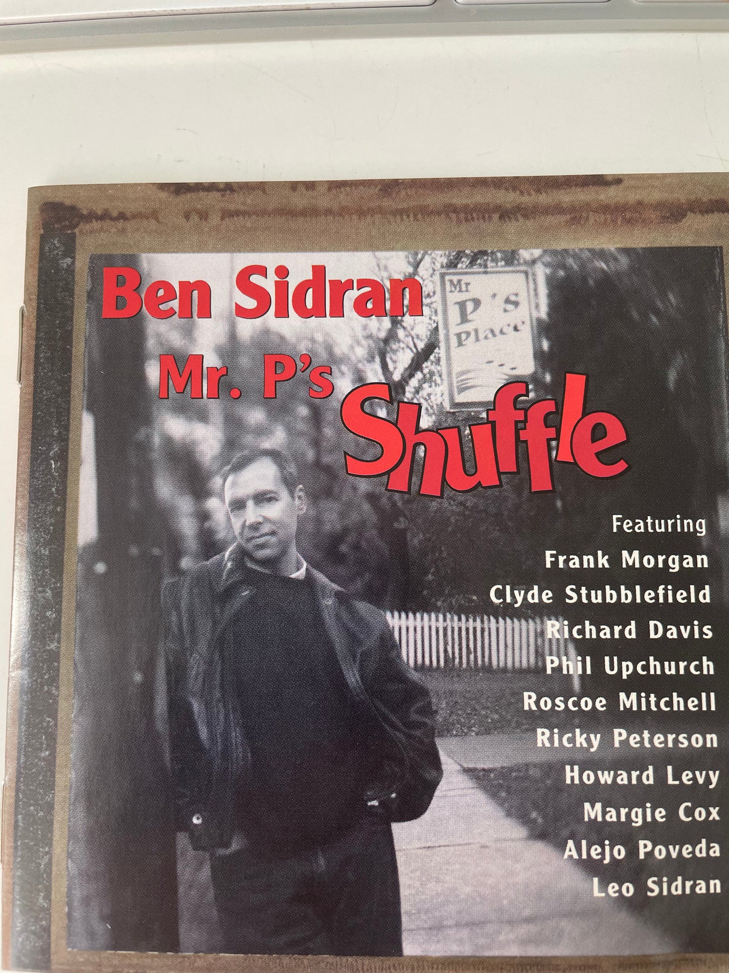 BEN SIDRAN "MR. P'S SHUFFLE" $38.99 + SHIPPING $5.00