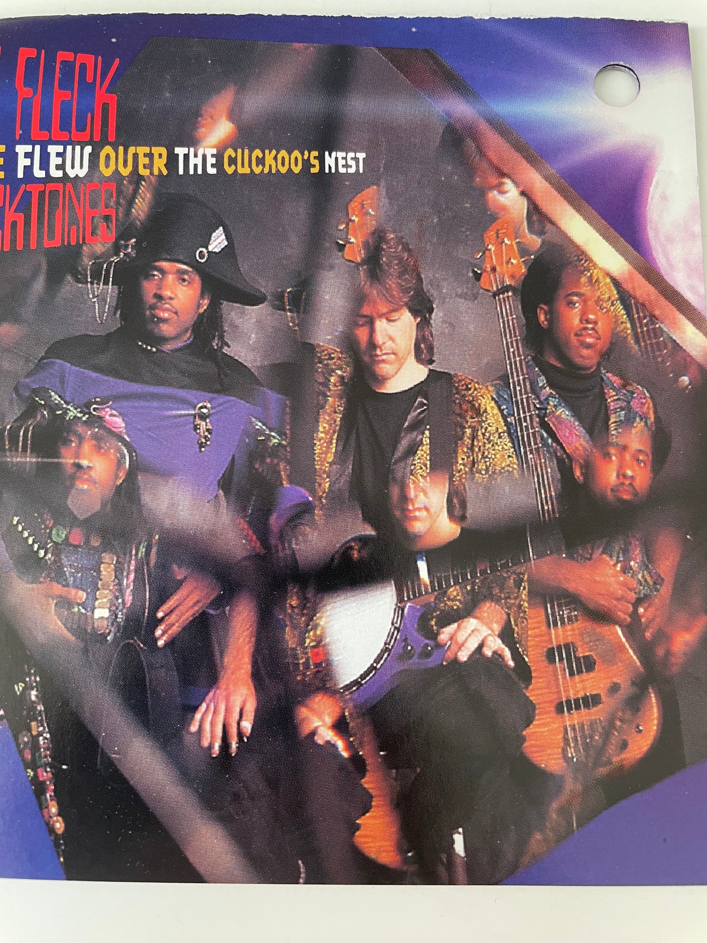 BELA FLECK AND THE FLECKTONES - "THREE FLEW OVER THE CUCKOO'S NEST" $7.99 + SHIPPING $5.00