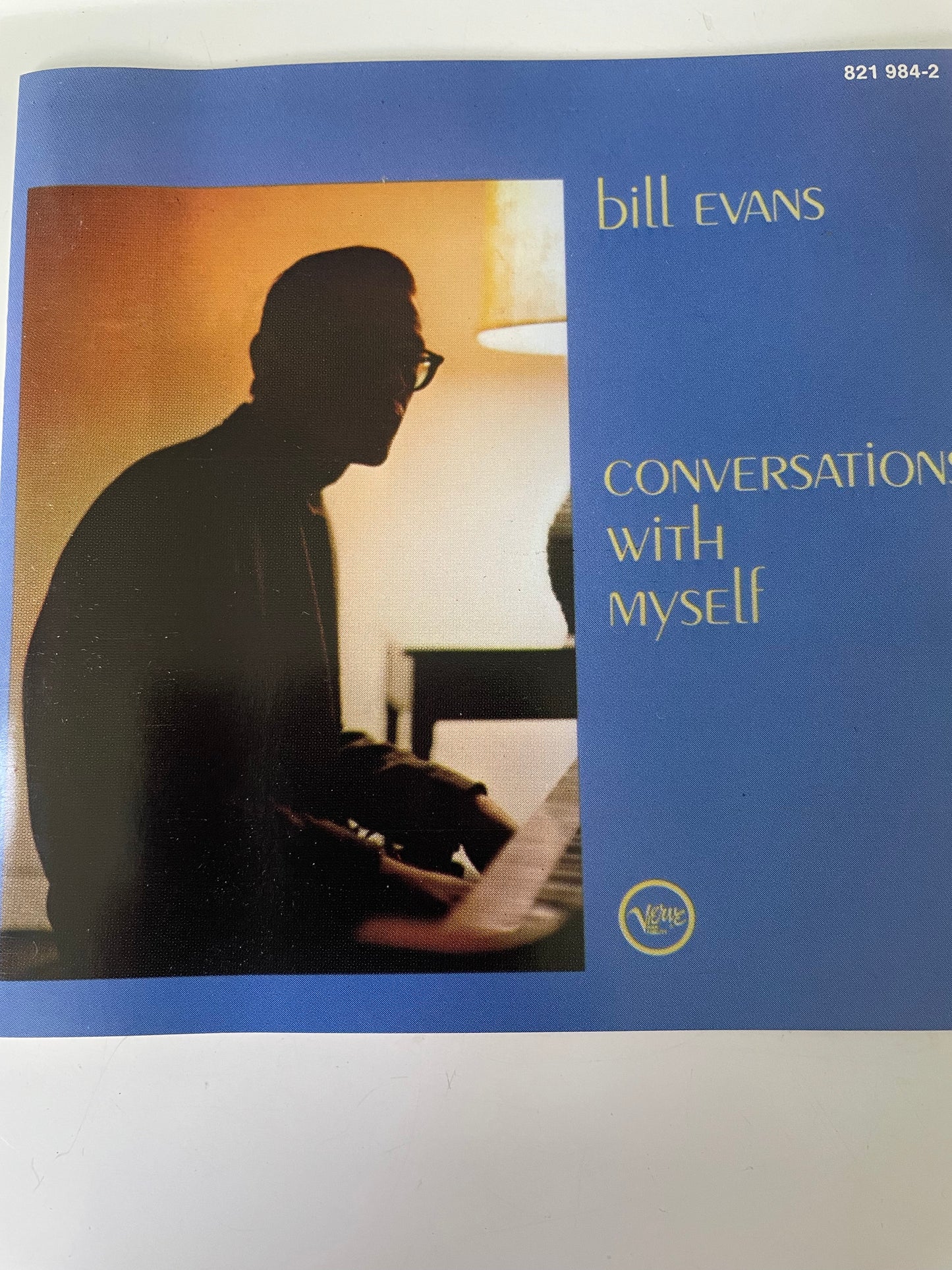 BILL EVANS "CONVERSAIONS WITH MYSELF"-$3.99 +SHIPPING $5.00