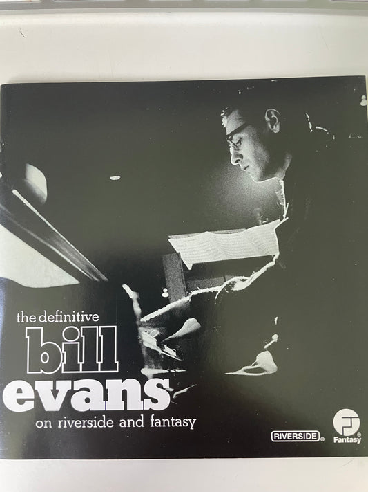 BILL EVANS "ON RIVERSIDE AND FANTASY"-$7.99 + SHIPPING $5.00