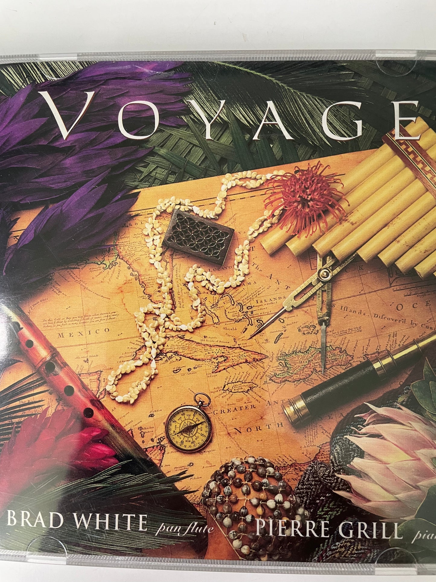 7.99 BRAD WHITE/PIERRE GRILL "VOYAGE"-$7.99 + SHIPPING $5.00