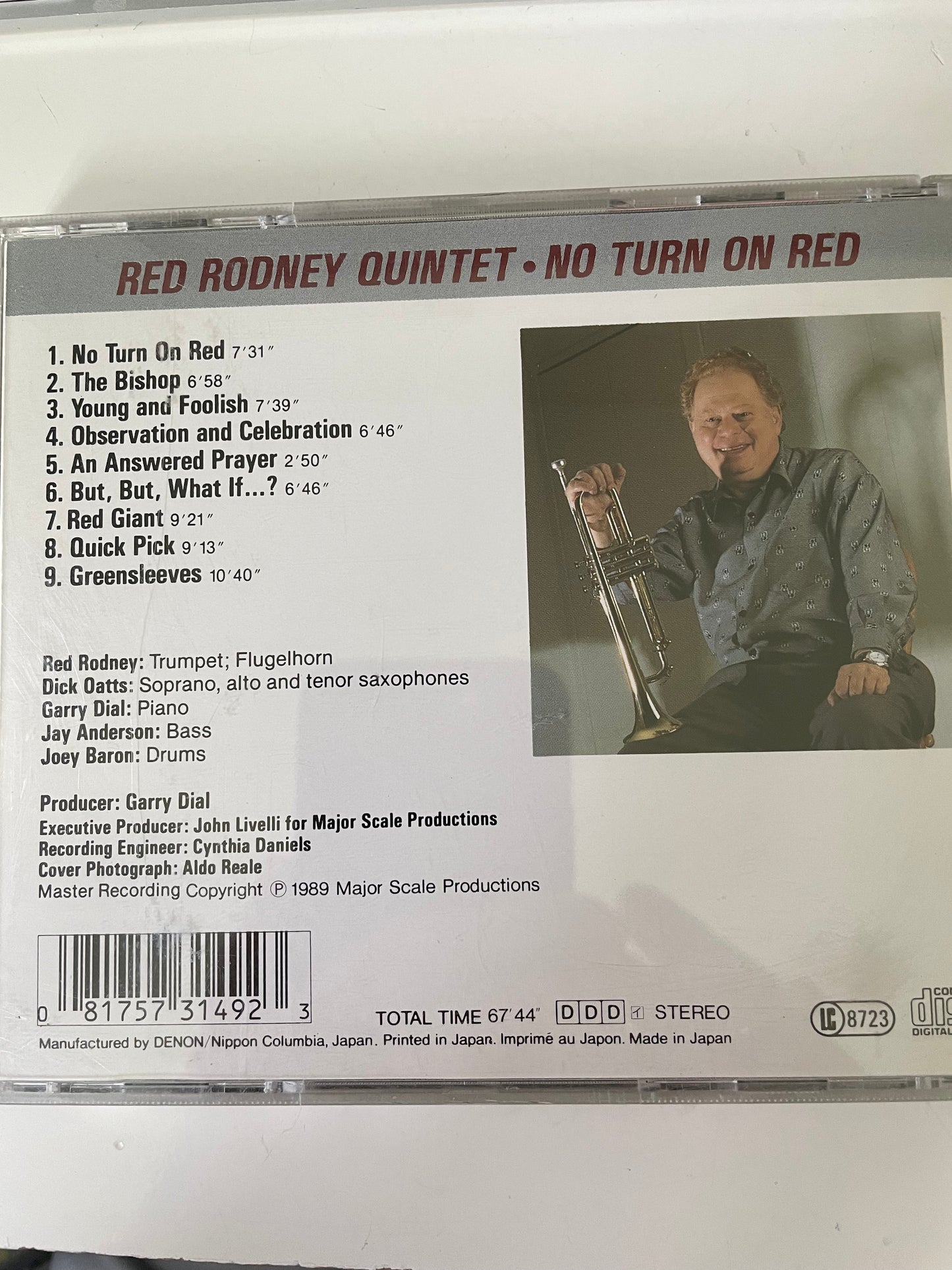 RED RODNEY-"NO TURN ON RED"-$7.99 + SHIPPING $5.00