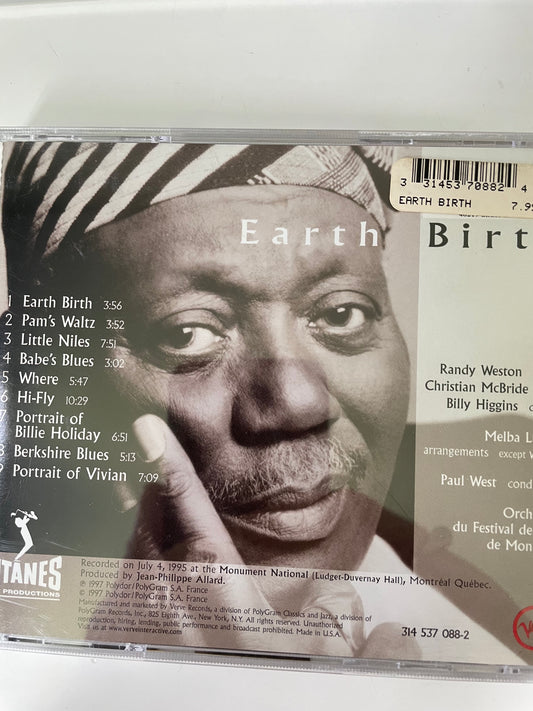 RANDY WESTON-"EARTH BIRTH"- $9.99 +SHIPING $5.00