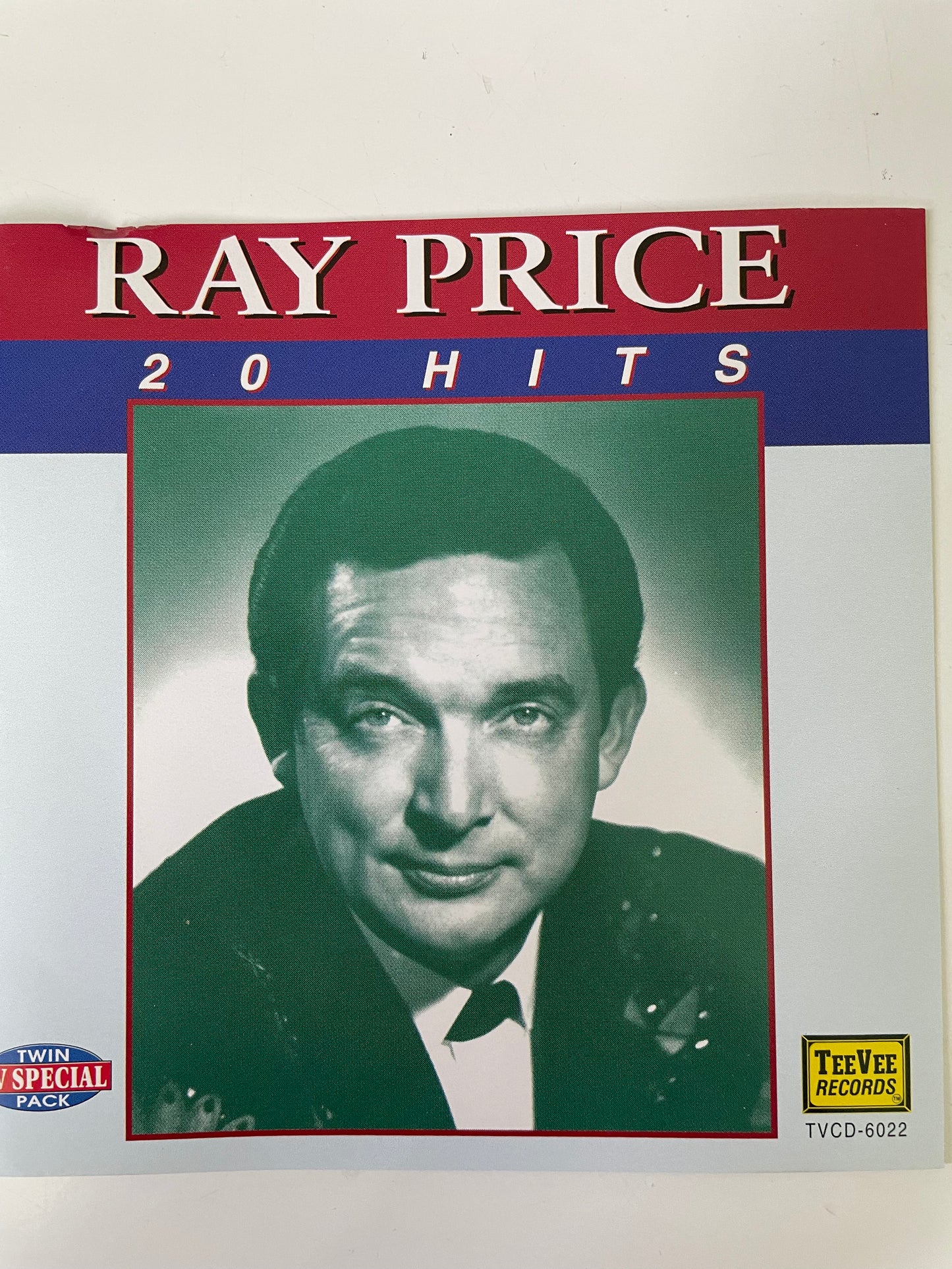 RAY PRICE-"20 HITS" $7.99 +SHIPPING $5.00