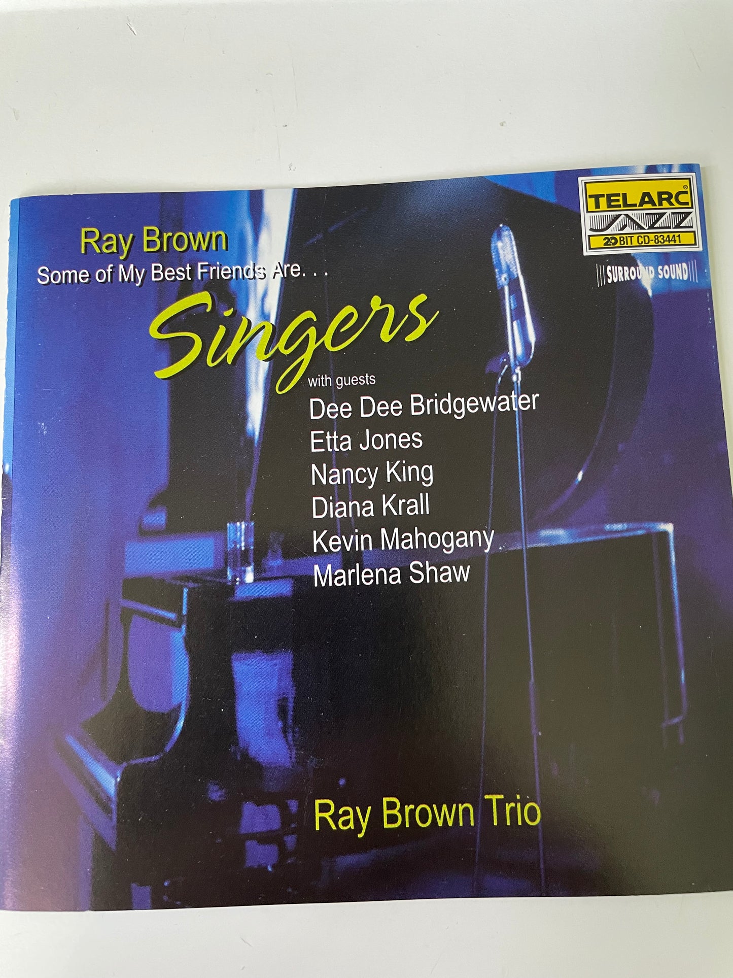 RAY BROWN "SINGERS"-$5.99 +SHIPPING $5.00