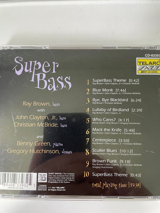 RAY BROWN -"SUPER BASS"-$5.99 +SHIPPING $5.00