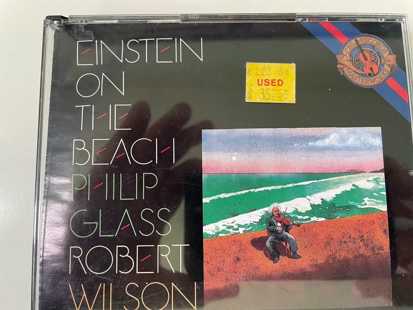 PHILIP GLASS/ROBERT WILSON -"EINSTEIN ON THE BEACH"-4 DISC-$84.99 + SHIPPING $5.00