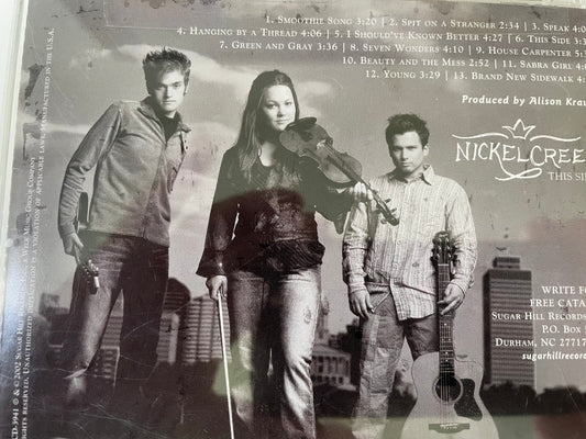 NICKEL CREEK "THIS SIDE"-$4.99 + $5.00 SHIPPING