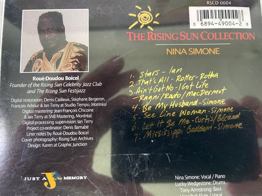 NINA SIMONE "THE RISING SUN COLLECTION"-$6.99 +SHIPPING $5.00