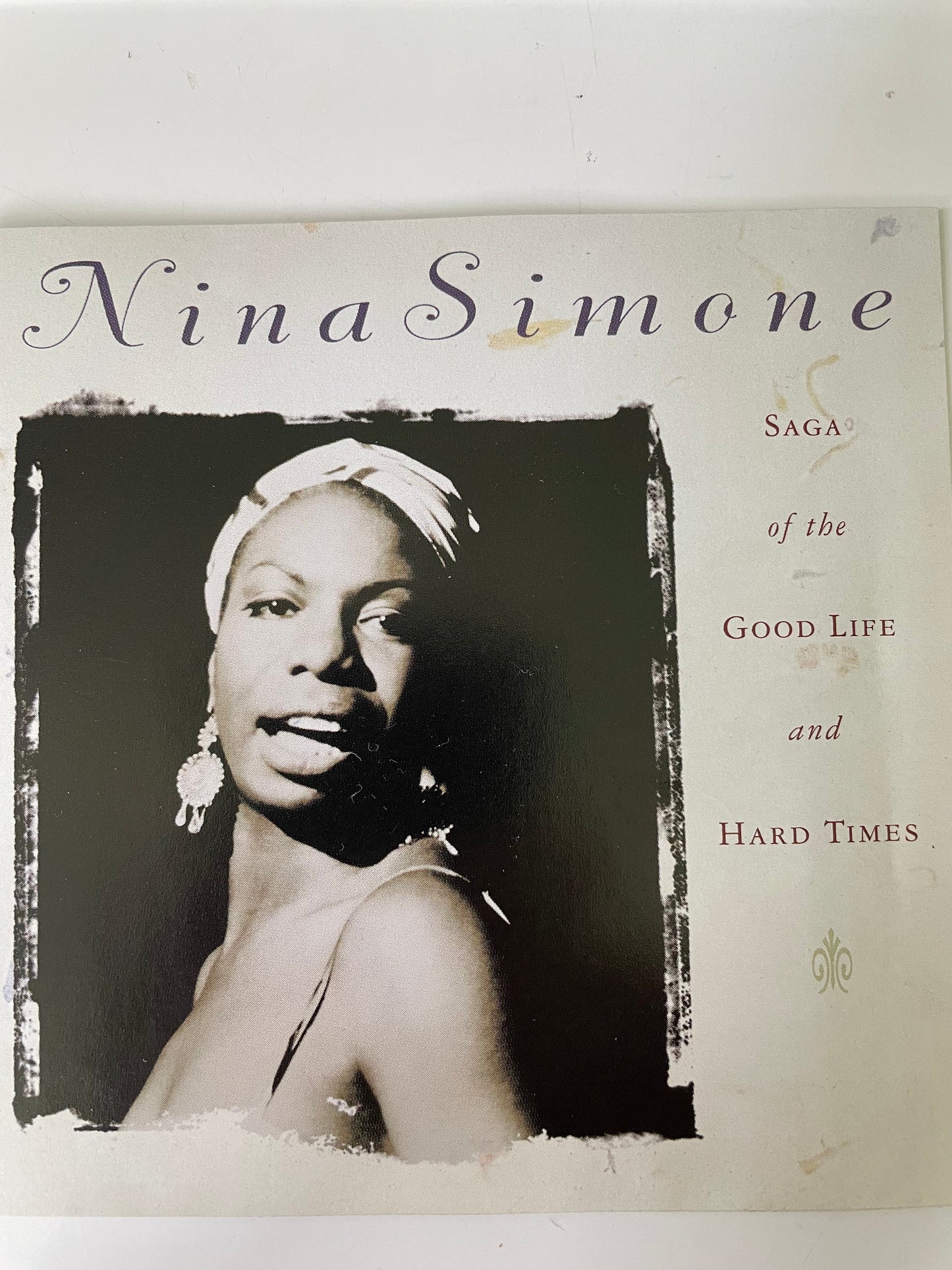 NINA SIMONE "SAGA OF THE GOOD LIFE AND HARD TIMES"-$5.99 +SHIPPING $5.00