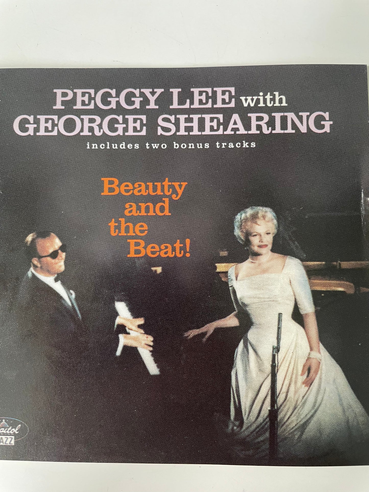 PEGGY LEE "BEAUTY AND THE BEAT!"-$7.99 +SHIPPING $5.00