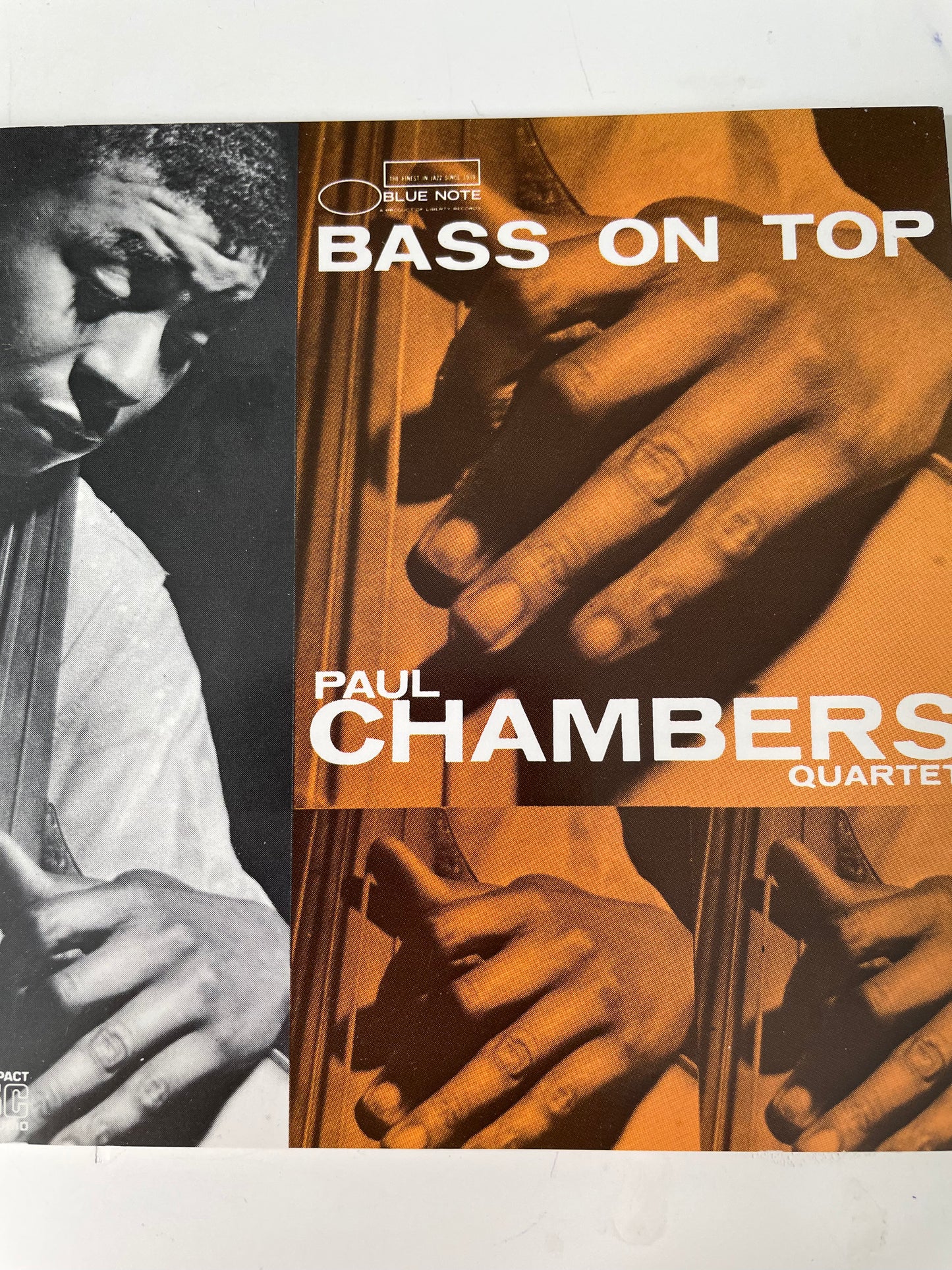 PAUL CHAMBERS "BRASS ON TOP"-$14.99 +$500 SHIPPING