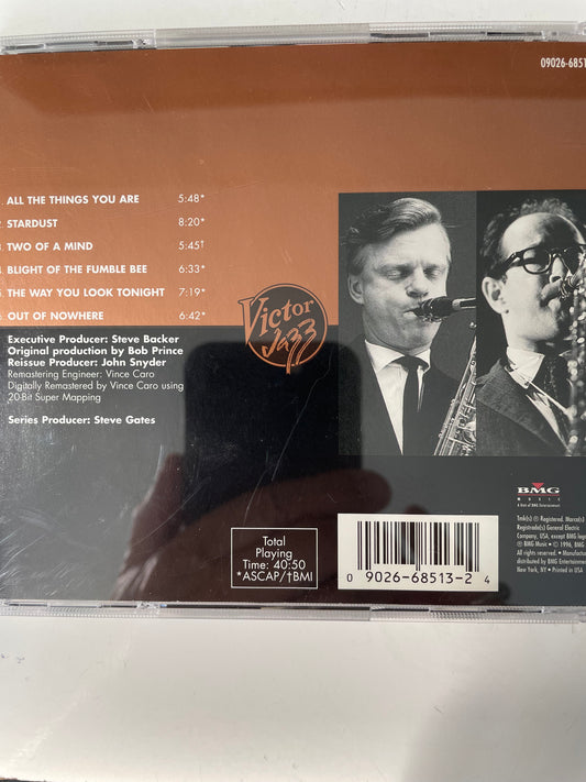 PAUL DESMOND/GERRY MULLIGAN-" TWO OF A MIND"-$7.99+ SHIPPING $5.00