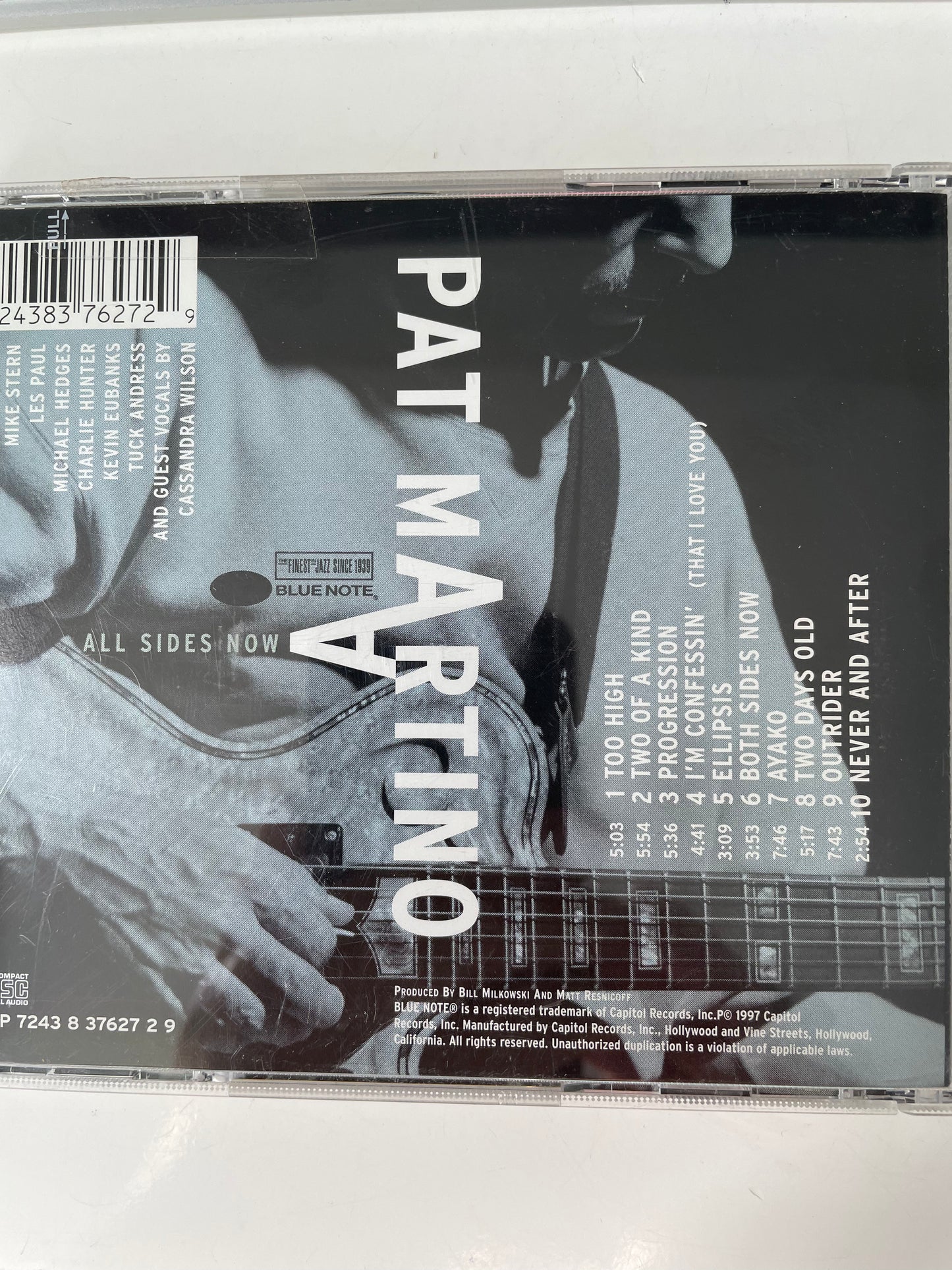 PATMARTINO "ALL SIDES NOW"-$4.99 + SHIPPING $5.00