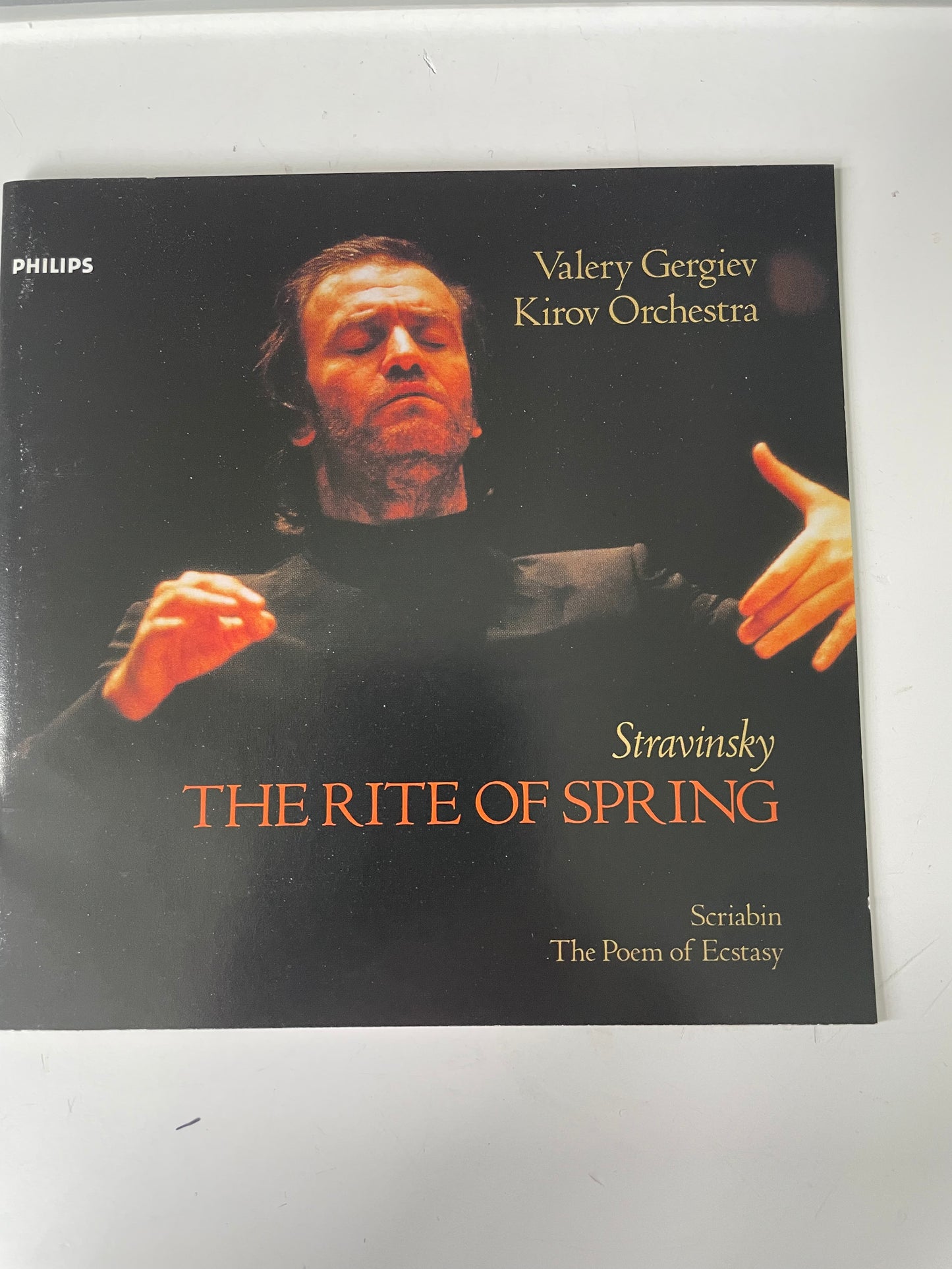 VALERY GERGIEV/STRAVINSKY "THE RITE OF SPRING"-$15.99 + SHIPPING $5.00