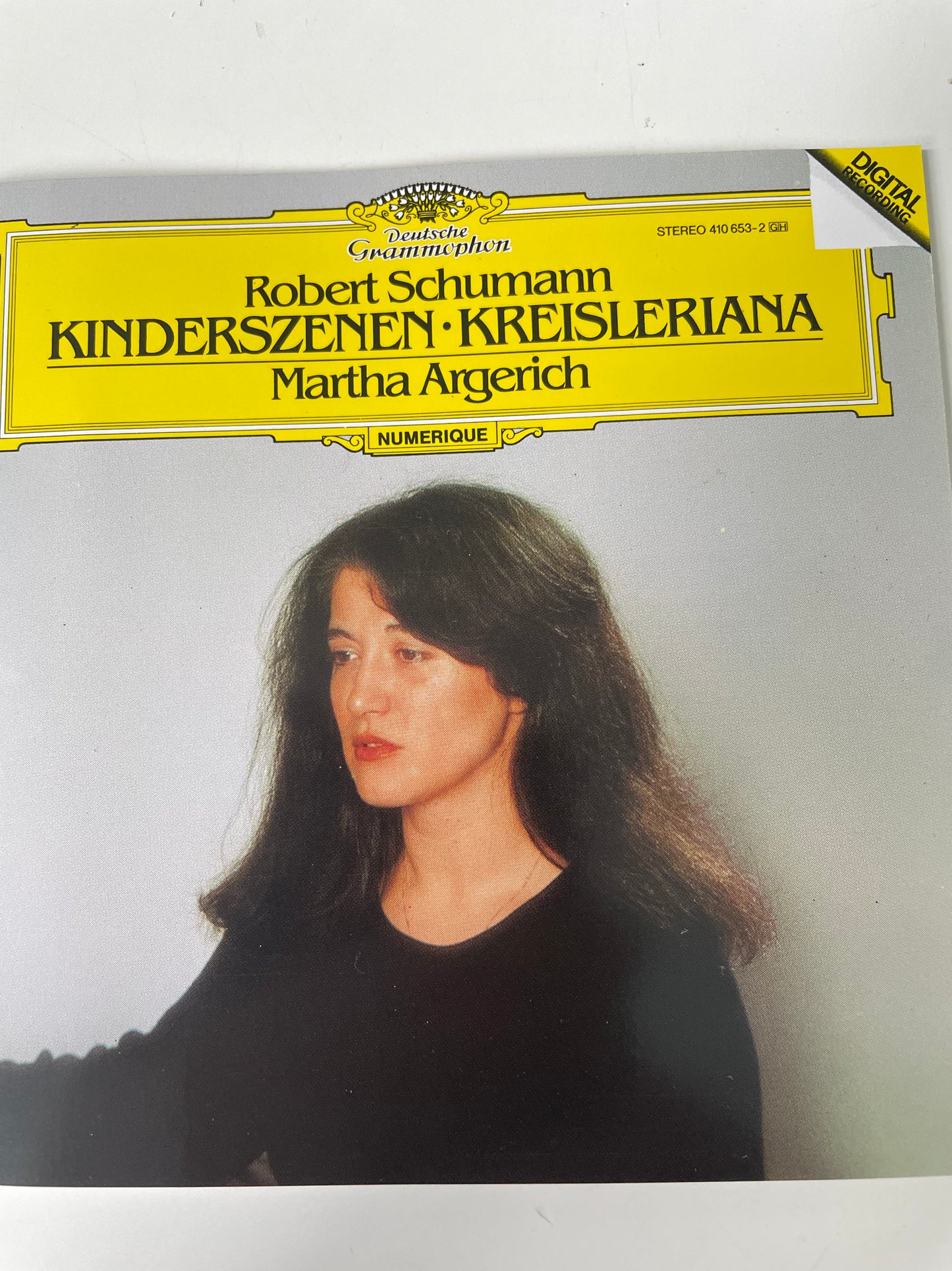 MARTHA ARGERICH-"ROBERT SCHUMANN KINDERSZENEN.KREISLERIANA"-$7.99 + SHIPPING $5.00