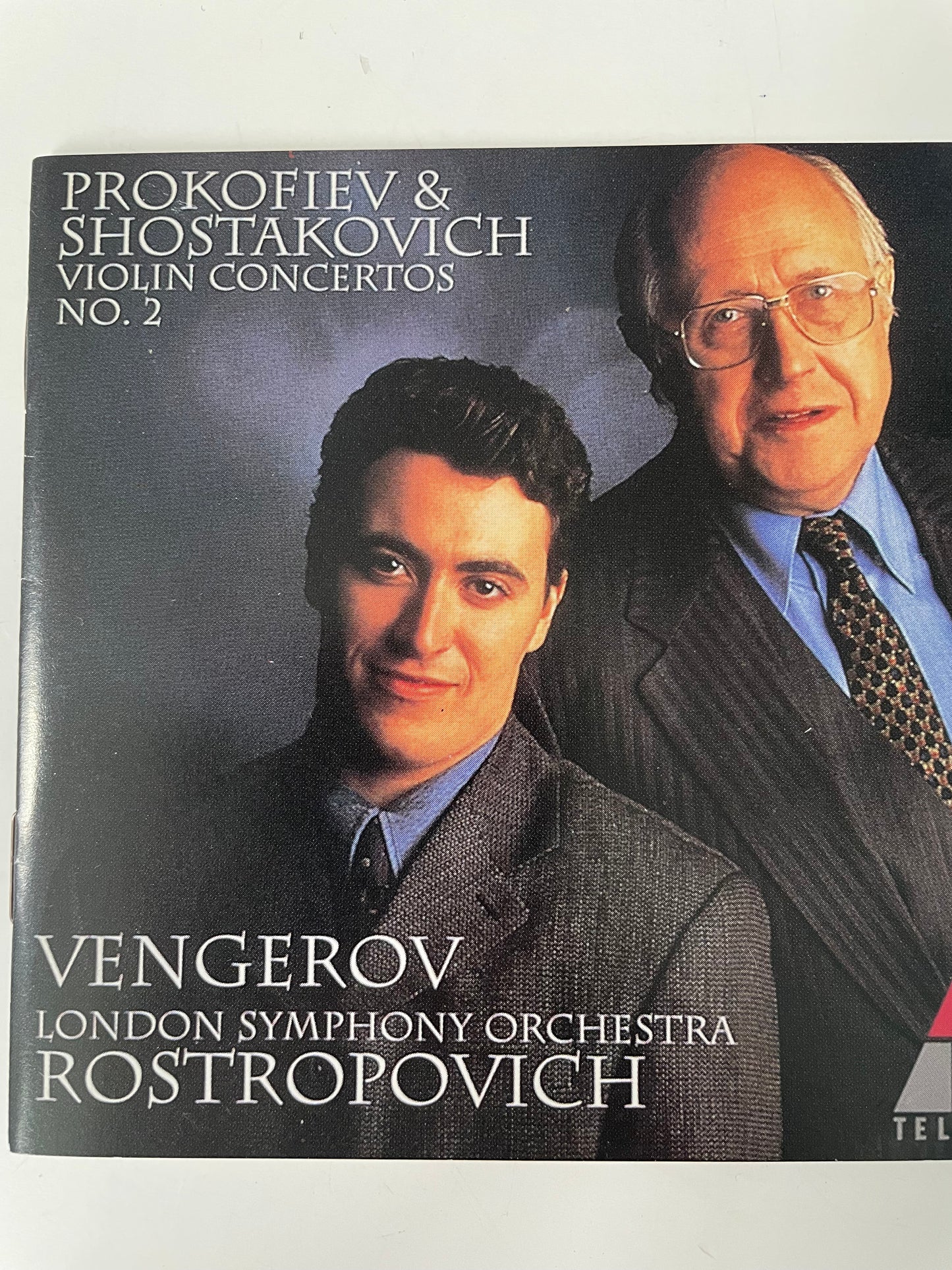 PROKOFIEV & SHOSTAKOVICH "VIOLIN CONCERTOS NO. 2"-$8.99+ SHIPPING $5.00