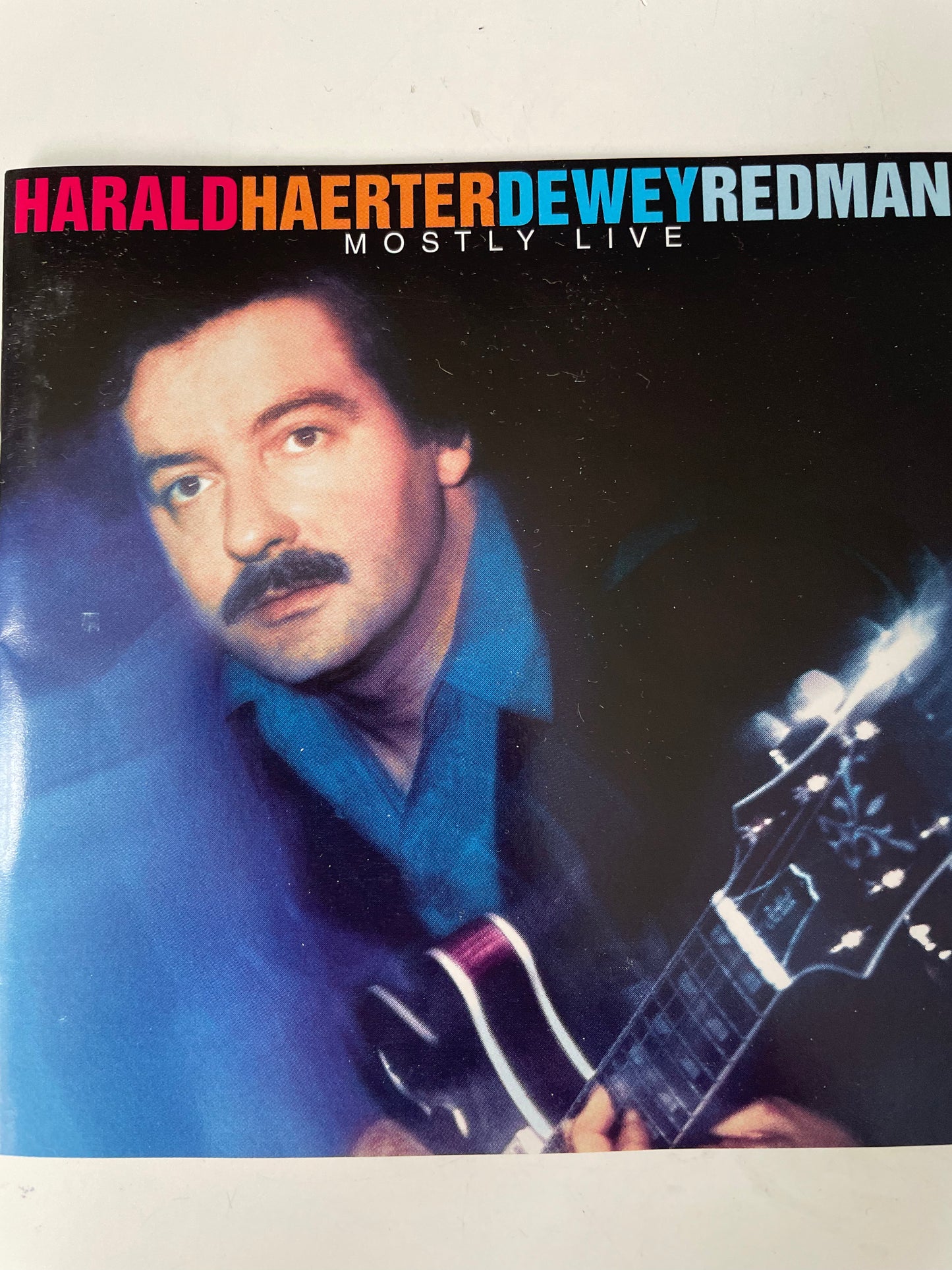 HARALD HAERTER/DEWEY REDMAN-"MOSTLY LIVE"-$19.99 +SHIPPING $5.00