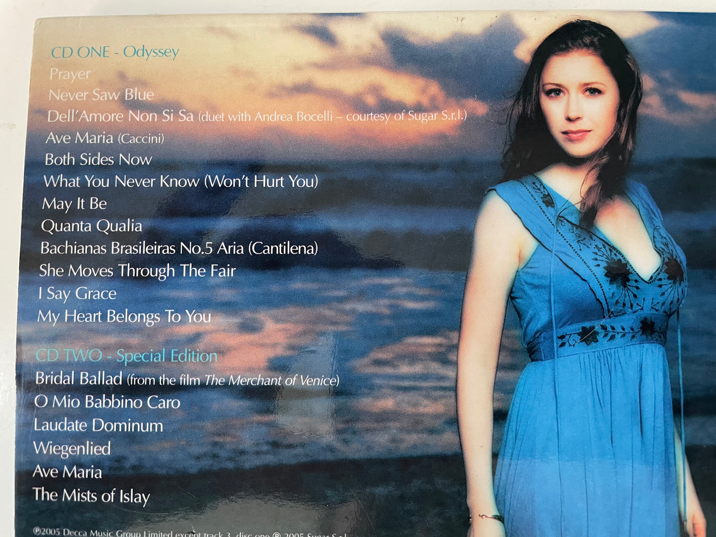 HAYLEY WESTENRA "ODYSSEY"-$7.99 +SHIPPING $5.00