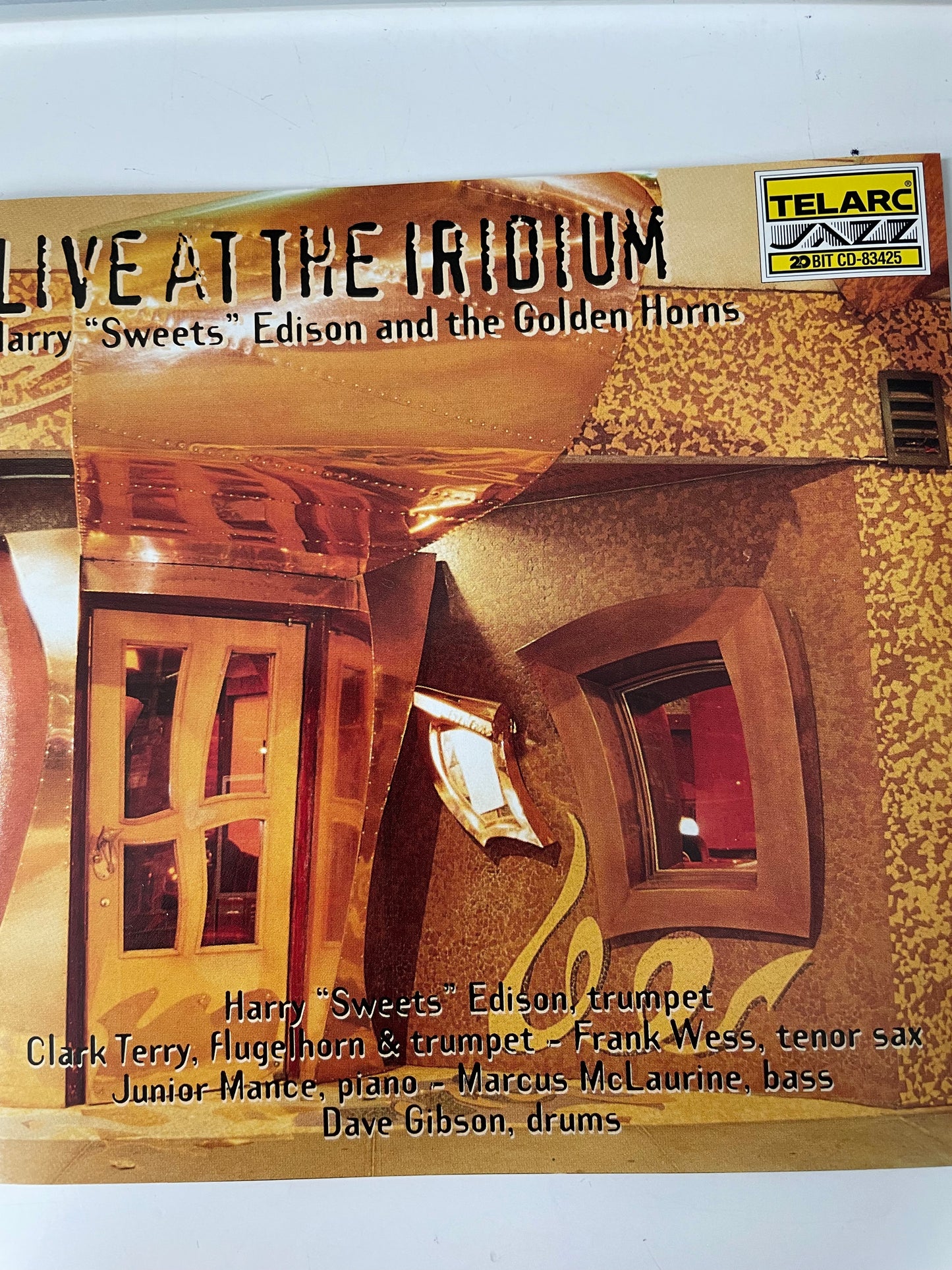 HARRY :SWEETS" EDISON "LIVE AT THE IRIDIUM"-$8.99 +SHIPPING $5.00