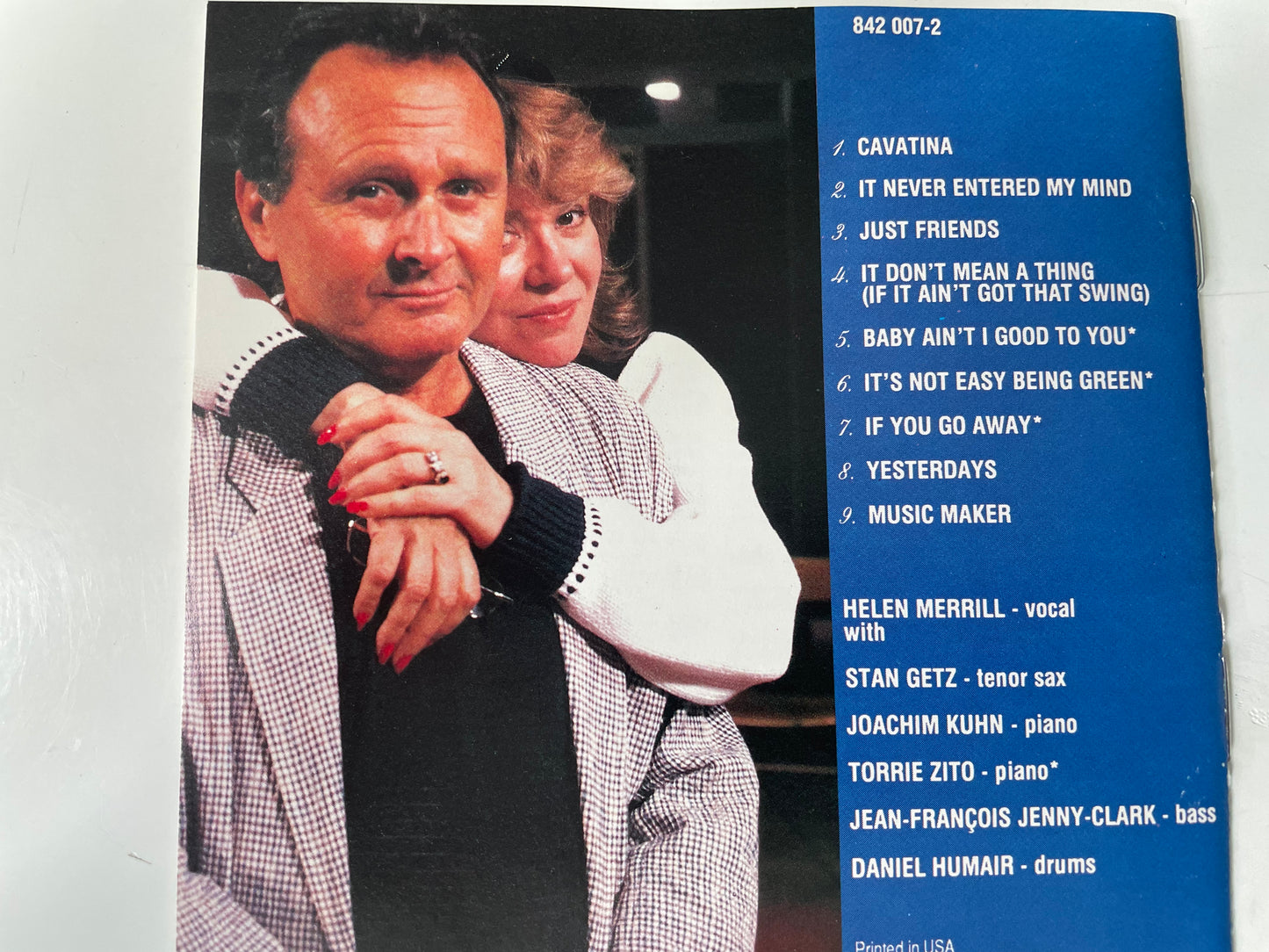 HELENMERRILL/STAN GETZ "JUST FRIENDS"-$7.99 +SHIPPING $5.00