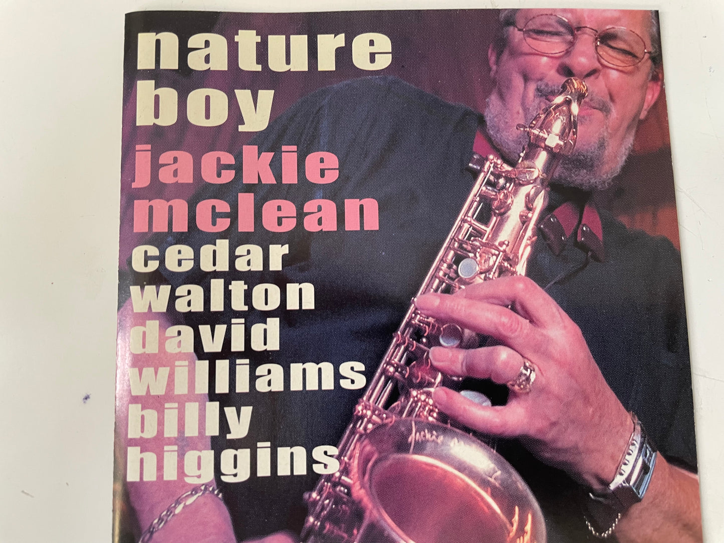 JACKIE MCLEAN "NATURE BOY"-$7.99 +SHIPPING $5.00