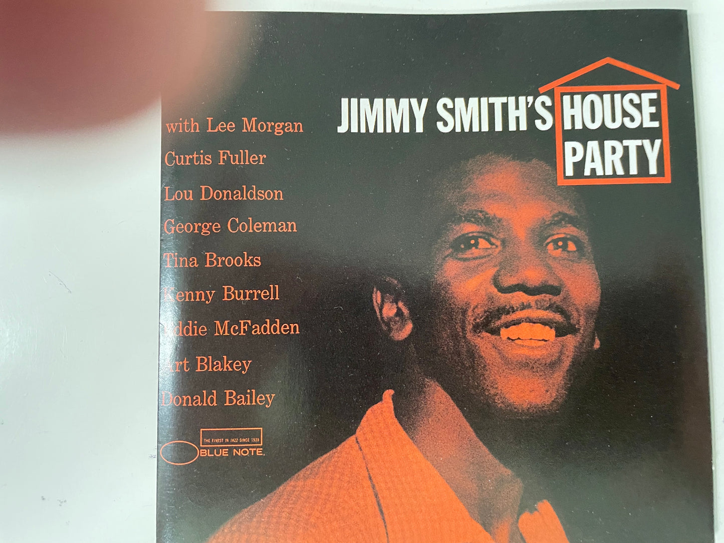 JIMMY SMITH "HOUSE PARTY-$24.99 +SHIPPING $5.00