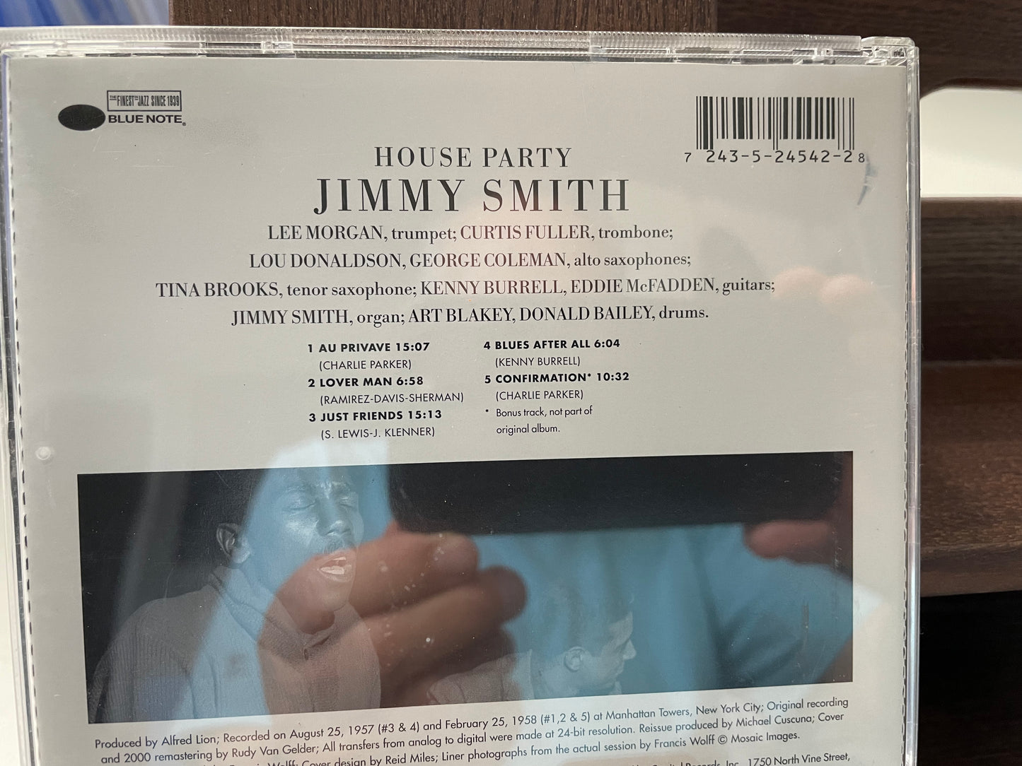 JIMMY SMITH "HOUSE PARTY-$24.99 +SHIPPING $5.00