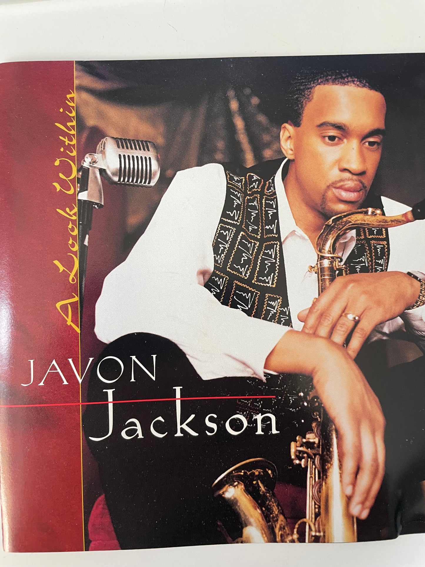 JAVON JACKSON "A LOOK WITHIN" $5.99 +SHIPPING $5.99