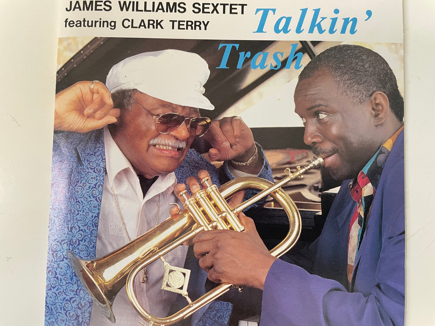 JAMES WILLIAMS SEXTET/CLARK TERRY "TALKIN' TRASH"-$6.99 +SHIPPING $5.00