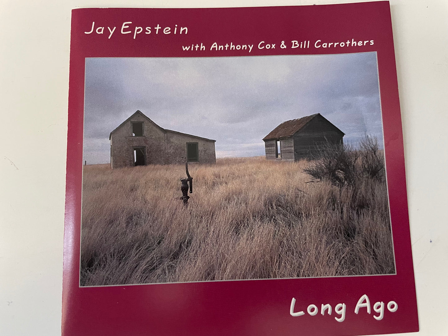 JAY EPSTEIN "LONG AGO"-$7.99 +SHIPPINFG $5.00