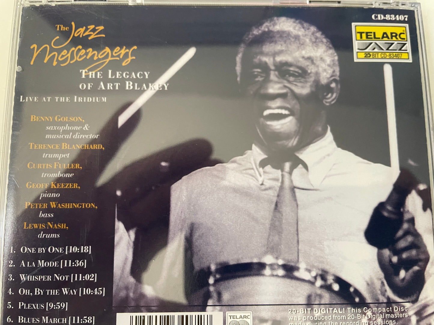 JAZZ MESSENGERS "THE LEGACYOF ART BLAKEY"7.99 +SHIPPING $5.00