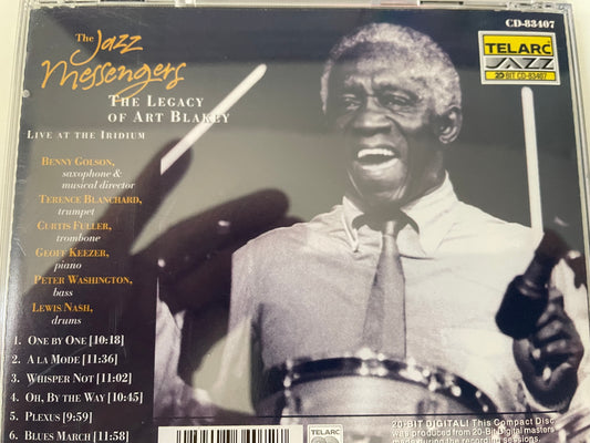 JAZZ MESSENGERS "THE LEGACYOF ART BLAKEY"7.99 +SHIPPING $5.00