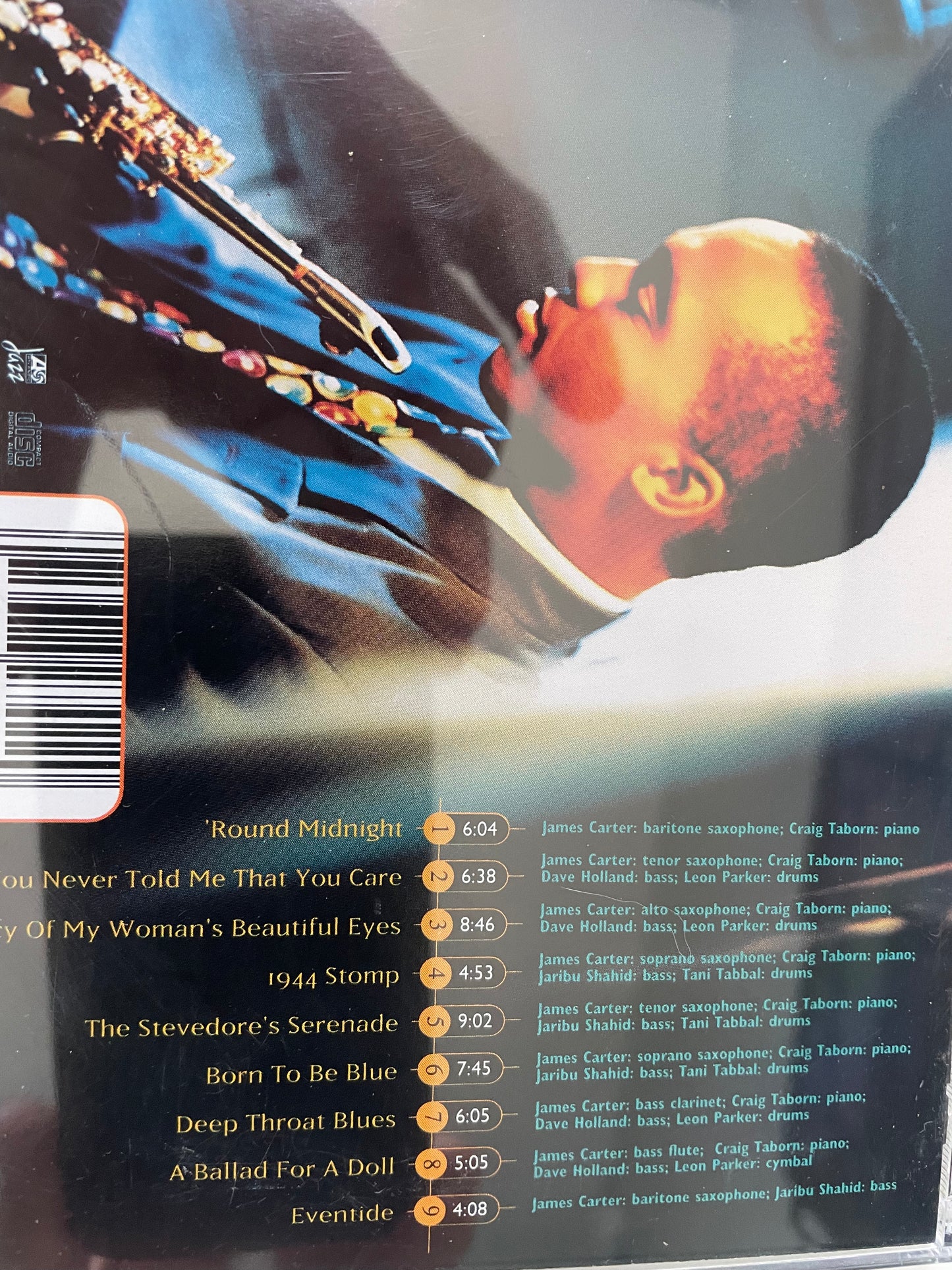 JAMES CARTER "THE REAL QUESTION"-$5.99 + SHIPPING $5.00