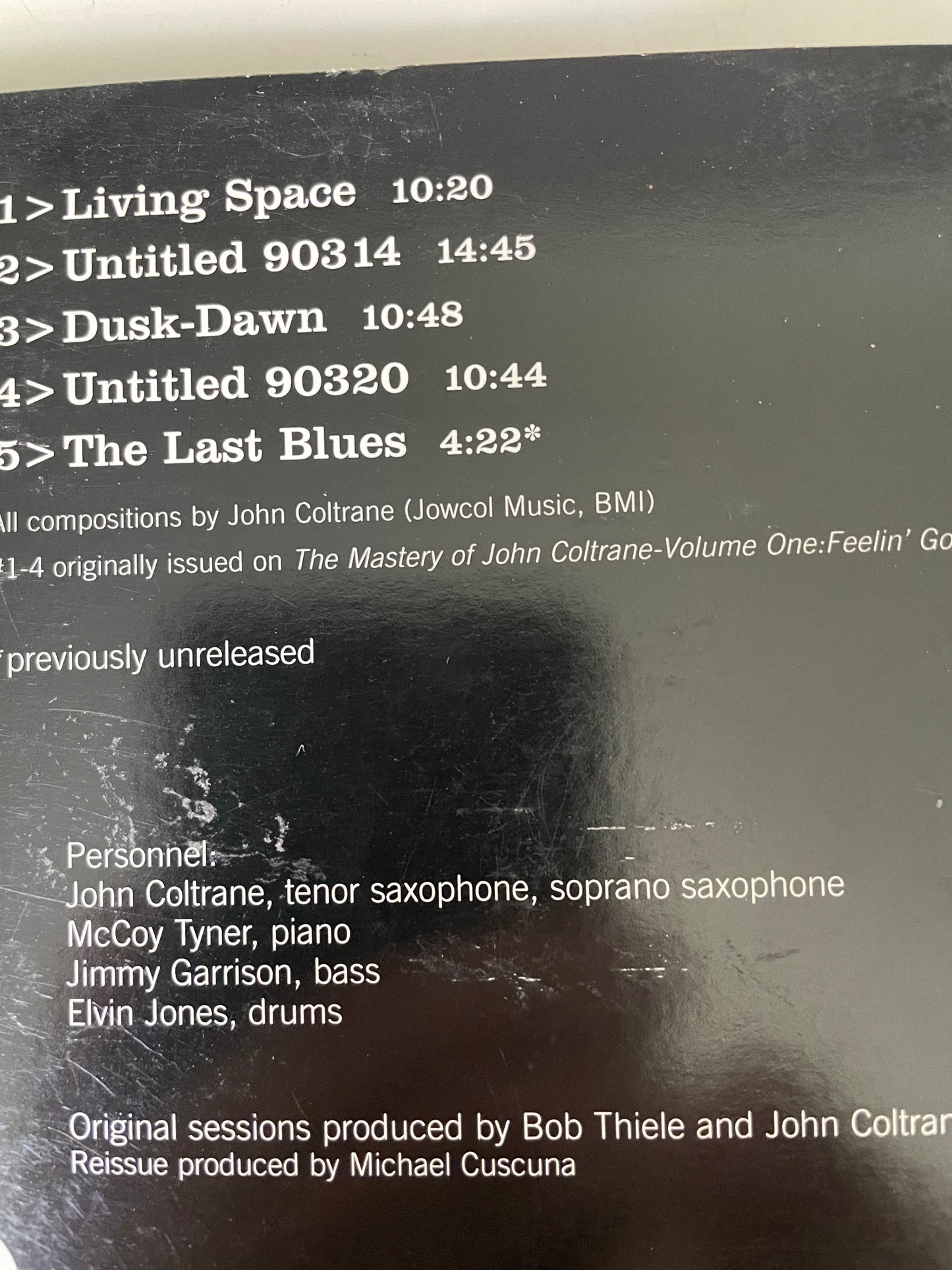 JOHN COLTRANE "LIVING SPACE"-$12.99 +SHIPPING $5.00