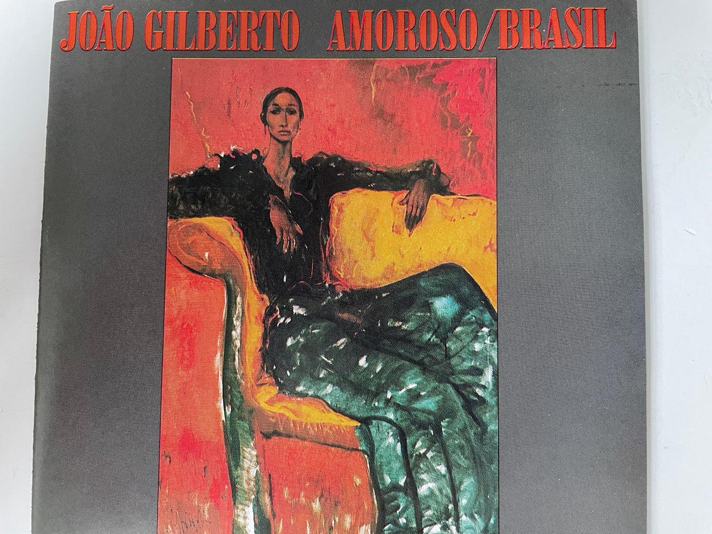 JOAO GILBERTO "AMOROSO'BRAZIL"-$6.99+SHIPPING $5.00