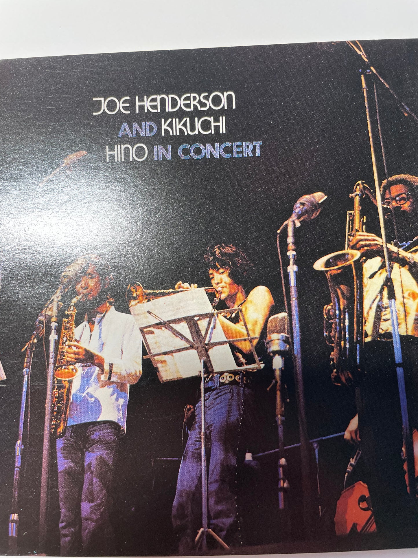 JOE HANDERSON AND KIKUCHI "HINO IN CONCERT"-$10.99 +SHIPPING $5.00