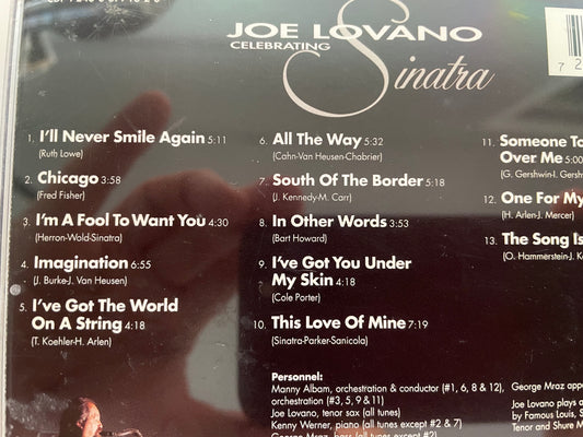 JOLE LAVANO "CELEBRATING SINATRA"-$4.99 +SHIPPING $3.99