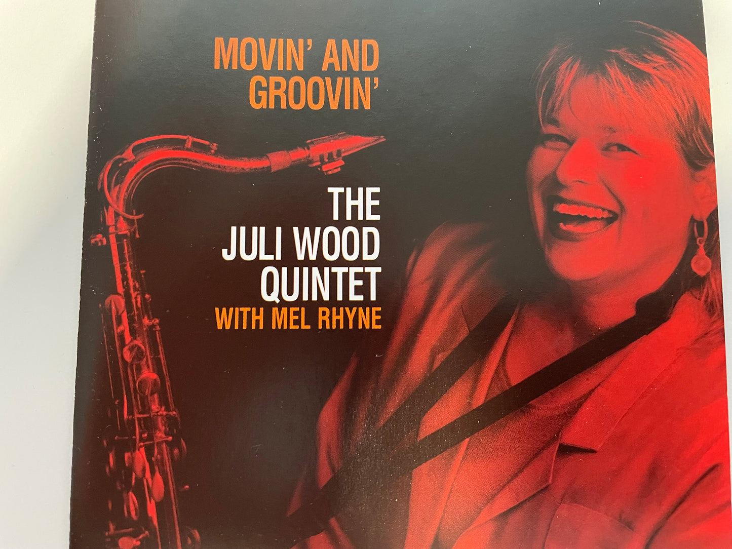 THE JULI WOOD QUINTET "MOVIN' AND GROOVIN'"-$7.99 +SHIPPING $3.99