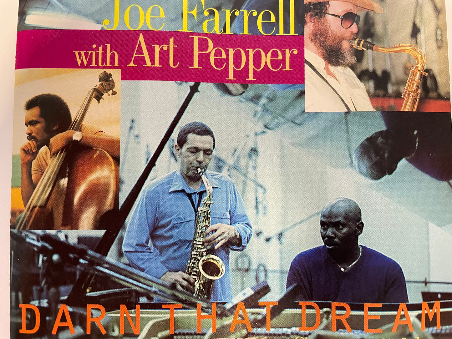 JOE FARRELL WITH ART PEPPER "DARN THAT DREAM"-$6.99 +SHIPPING $3.99