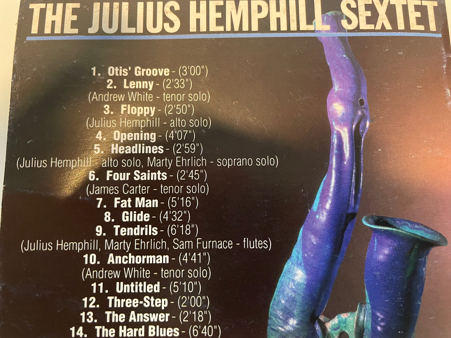 JULIUS HEMPHILL "FAT MAN AND THE HARD BLUES"-$32.99 +SHIPPING $5.00