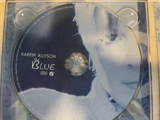 KARRIN ALLYSON "IN BLUE"-$4.99 +SHIPPING $5.00