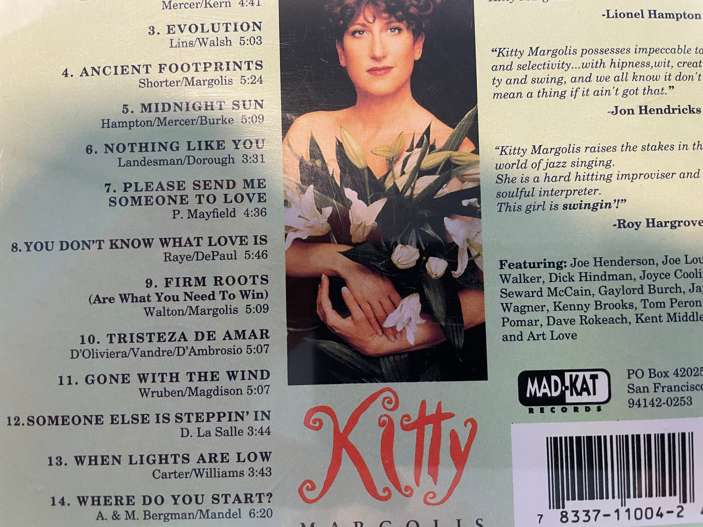 KITTY MARGOLIS "EVOLUTION"-$4.99 +SHIPPING$5.00