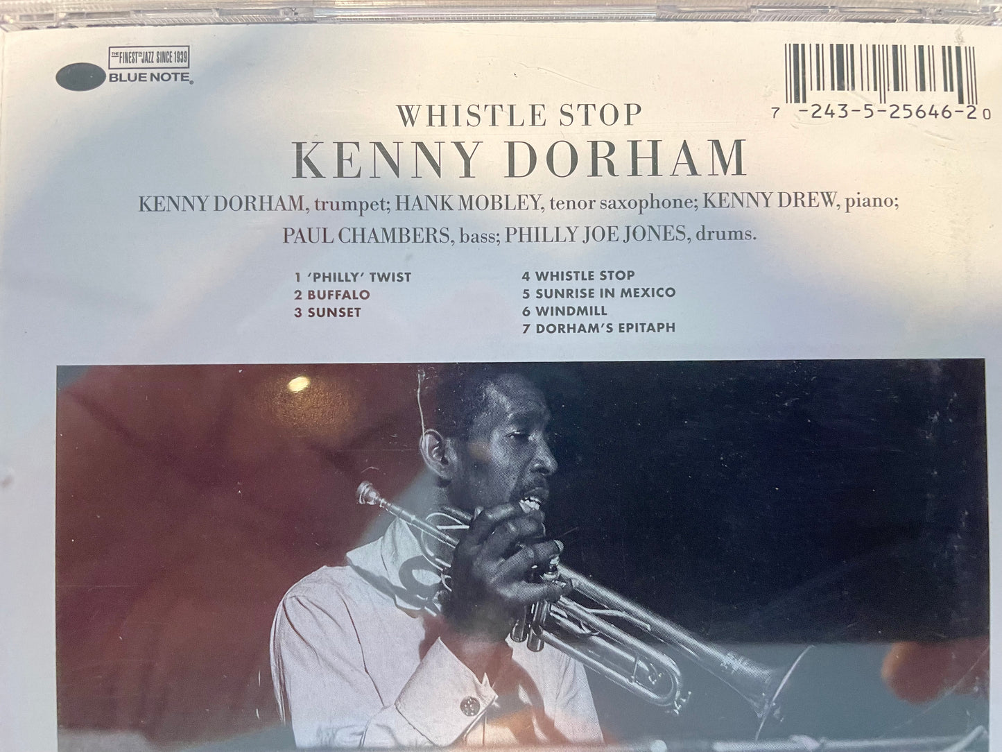 KENNY DORHAM "WHISTLE STOP"-$5.99 +SHIPPING $5.00