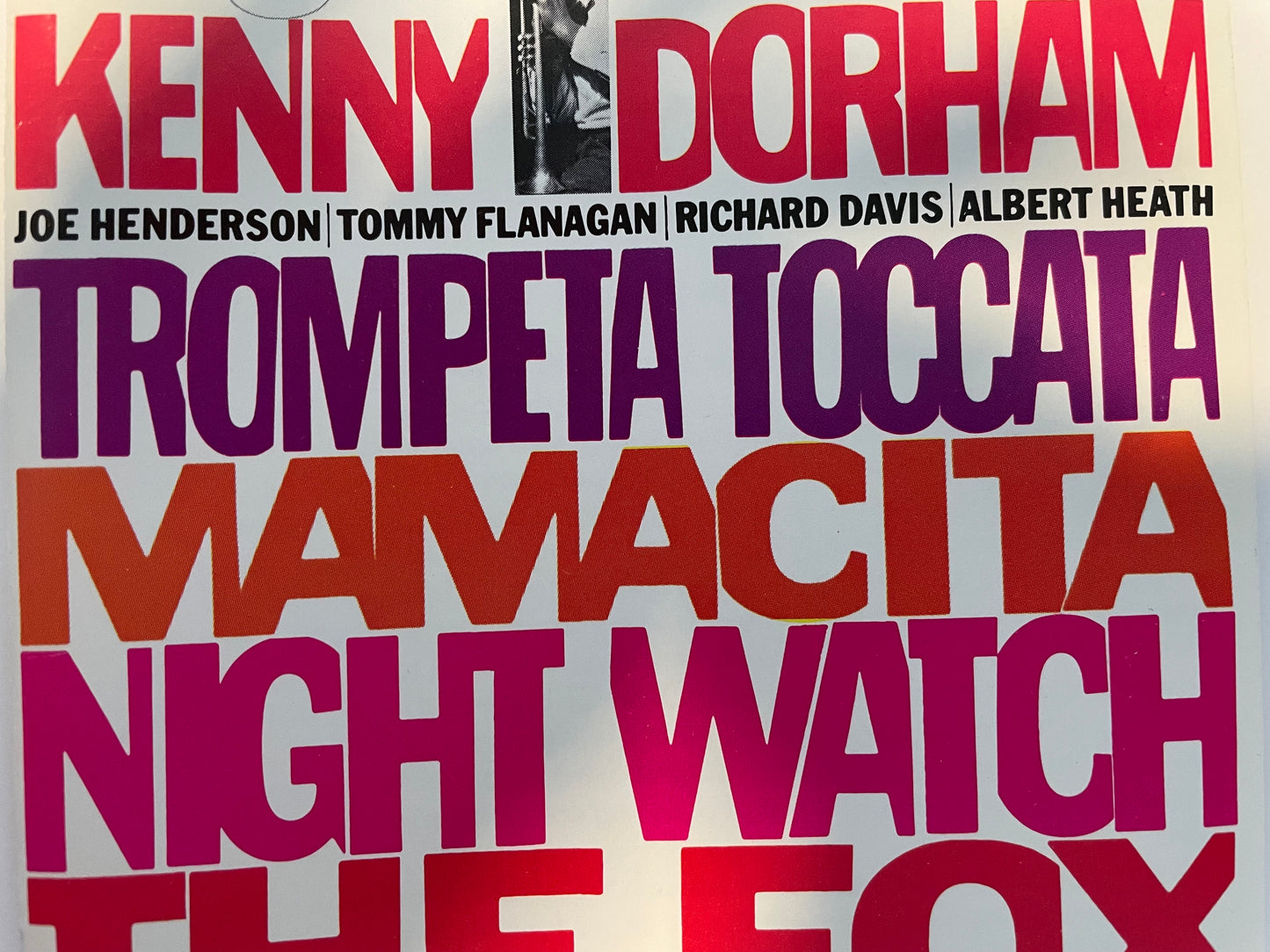 KENNY DORHAM "TROMPETA TOCCATA"-$6.99 +SHIPPING $5.00