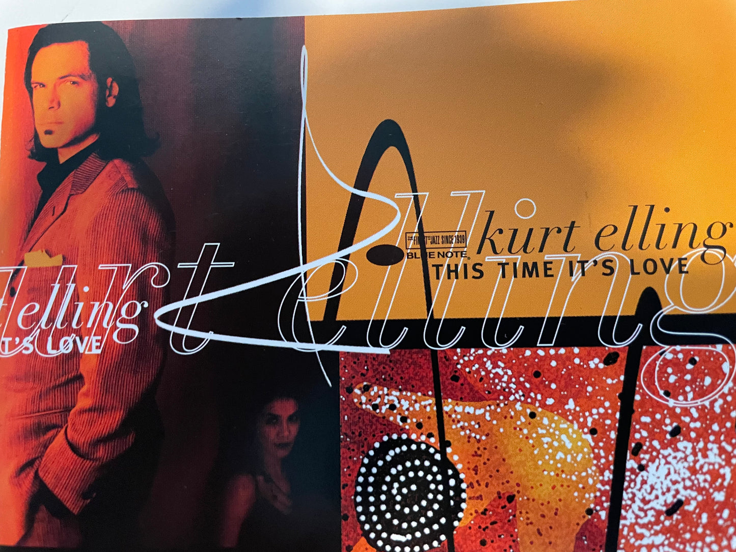 KURT ELLING"THIS TIME ITS LOVE-$4.99 +SHIPPING $5.00