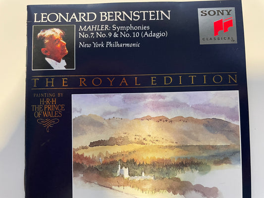 LEONARD BERNSTEIN "MAHLER"SYMPHONIES 7-9 &10 (DISC 4 MISSING)-$19.99