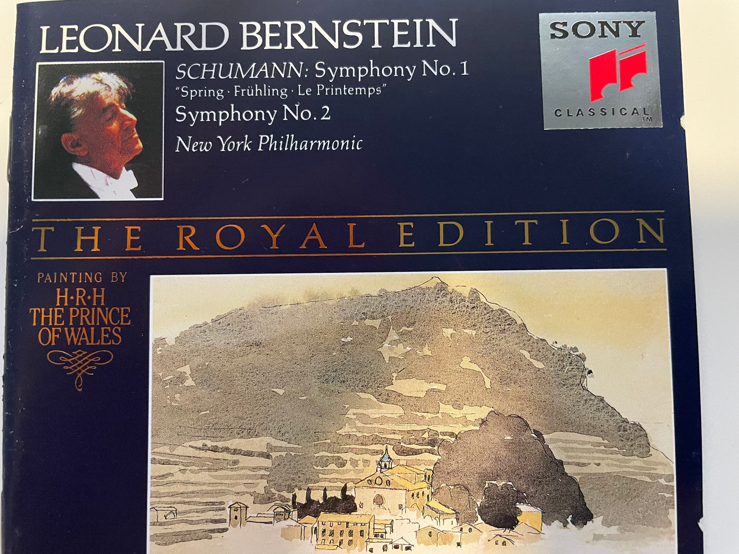 LEONARD BERNSTEIN "SCHUMAN SYMPHONIES NO 1 AND NO. 2"-$14.99 +SHIPPING $5.00