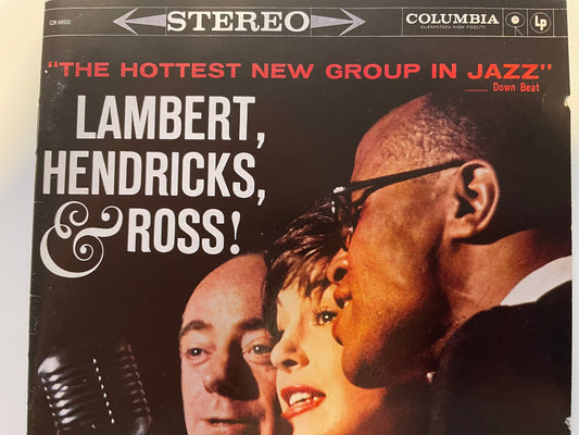 LAMBERT, HENDRICKS & ROSS "THE HOTTEST GROUP IN JAZZ"-$6.99 +SHIPPING $5.00